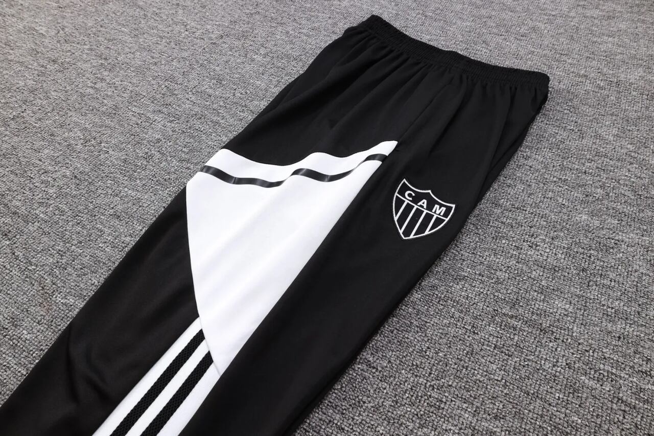 Conjunto Agasalho Atlético mineiro Treino 2023/24 - Preto