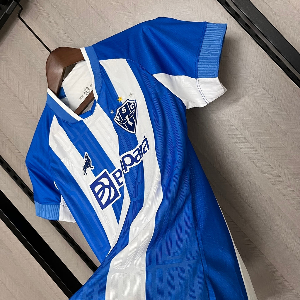 Camisa Paysandu Home 24/25 Torcedor Feminina - Azul+Branco